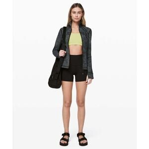 Lululemon Define Jacket *Nulux Free Spirit Ice Grey Black 12